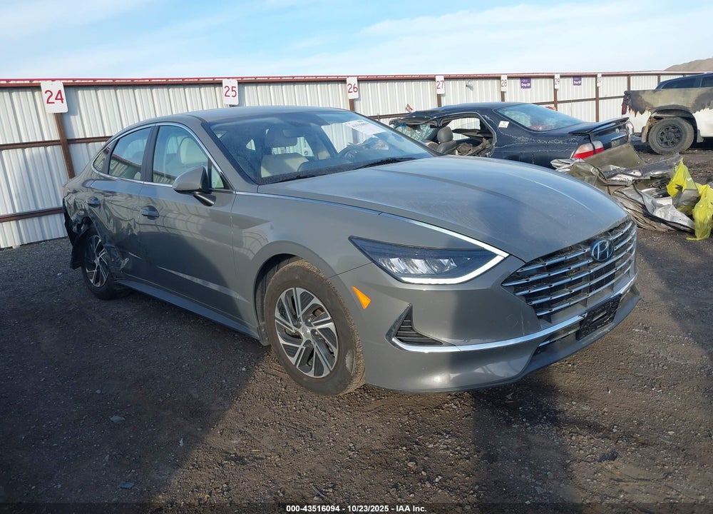 2021 HYUNDAI SONATA BLUE VIN: KMHL24JJ8MA021728