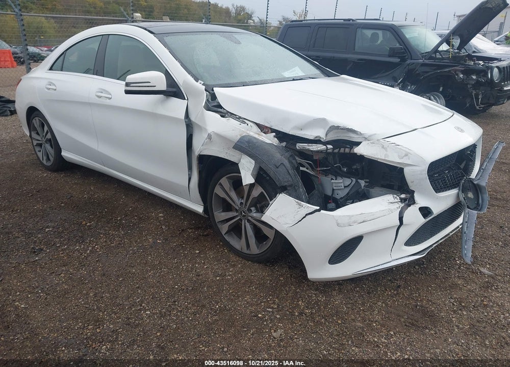 2018 MERCEDES-BENZ CLA 250 4MATIC VIN: WDDSJ4GB5JN687314
