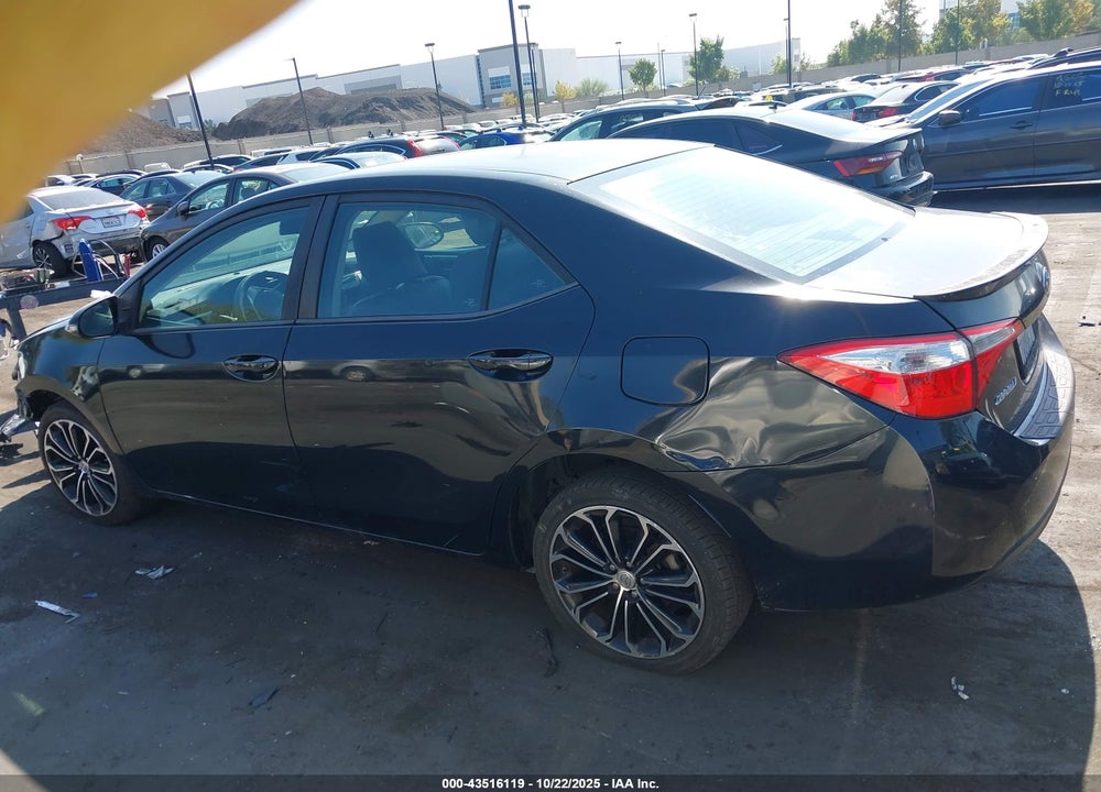 2014 TOYOTA COROLLA S PLUS VIN: 5YFBURHE4EP079235