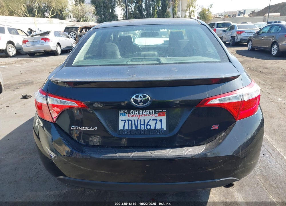 2014 TOYOTA COROLLA S PLUS VIN: 5YFBURHE4EP079235
