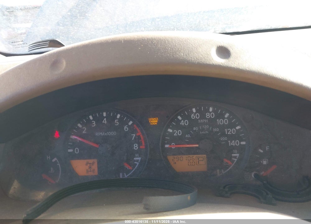 2005 NISSAN FRONTIER LE VIN: 1N6AD07W05C449233