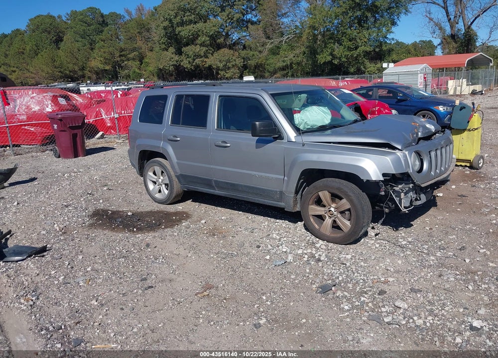 2017 JEEP PATRIOT LATITUDE FWD VIN: 1C4NJPFA6HD152638