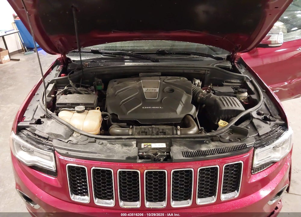 2014 JEEP GRAND CHEROKEE OVERLAND VIN: 1C4RJFCM8EC444092