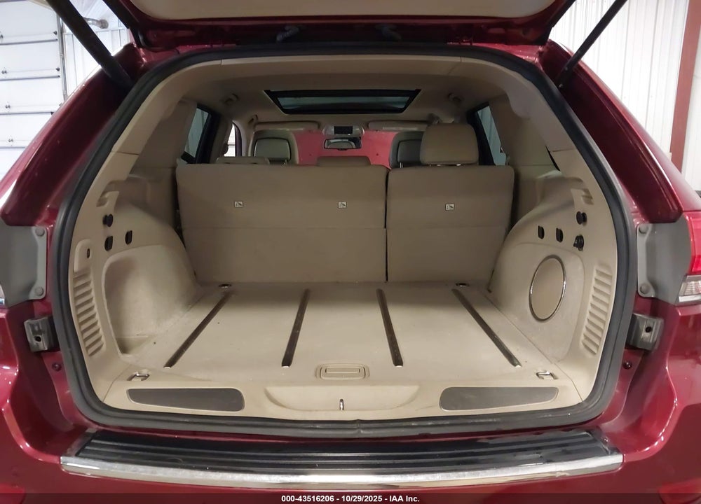 2014 JEEP GRAND CHEROKEE OVERLAND VIN: 1C4RJFCM8EC444092