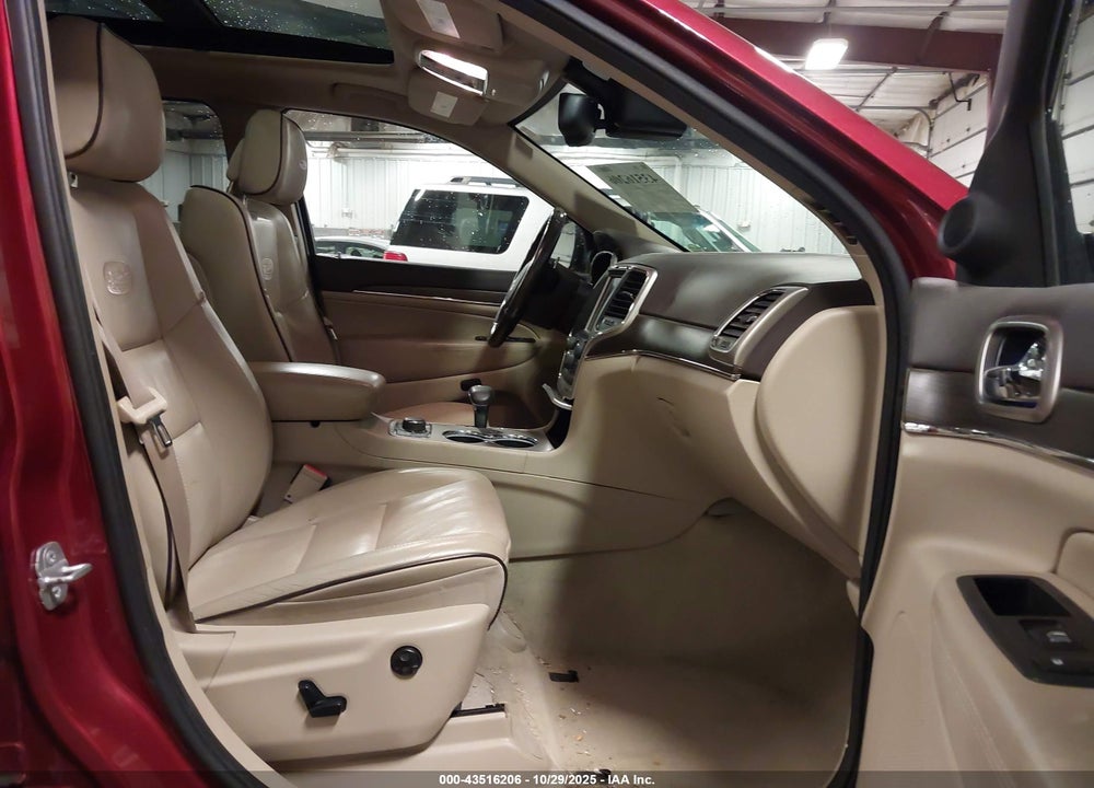 2014 JEEP GRAND CHEROKEE OVERLAND VIN: 1C4RJFCM8EC444092