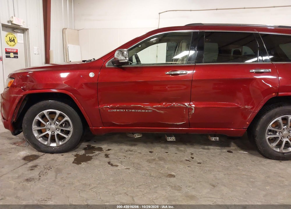 2014 JEEP GRAND CHEROKEE OVERLAND VIN: 1C4RJFCM8EC444092