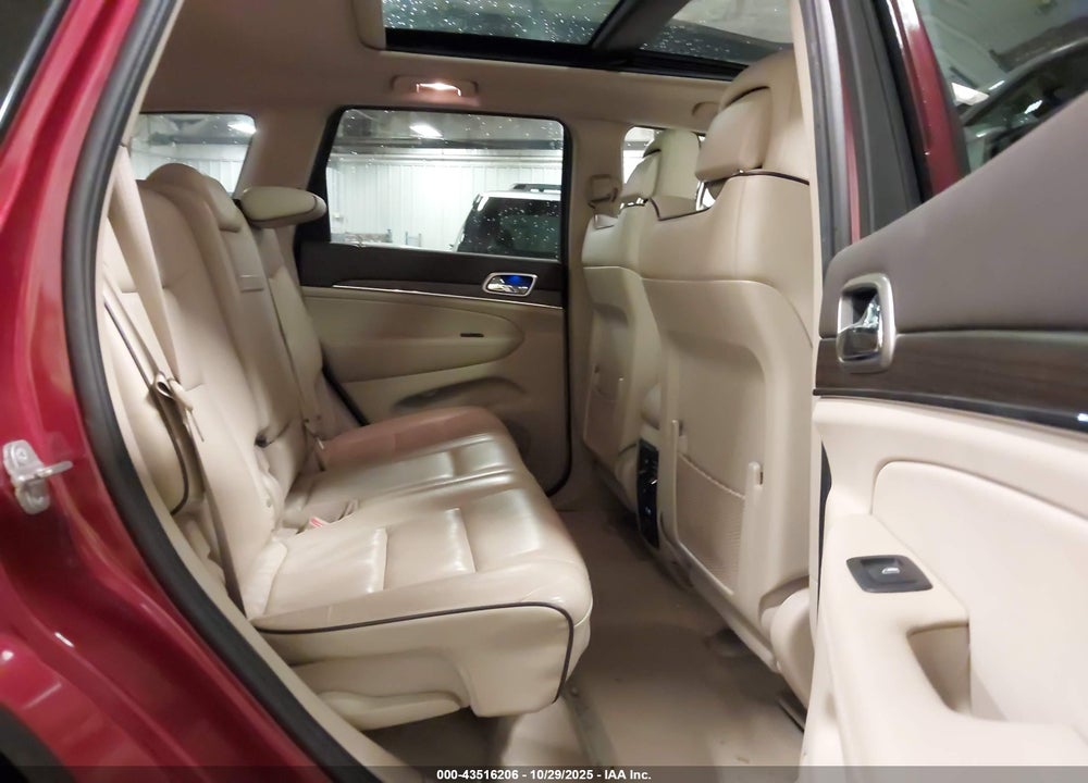 2014 JEEP GRAND CHEROKEE OVERLAND VIN: 1C4RJFCM8EC444092