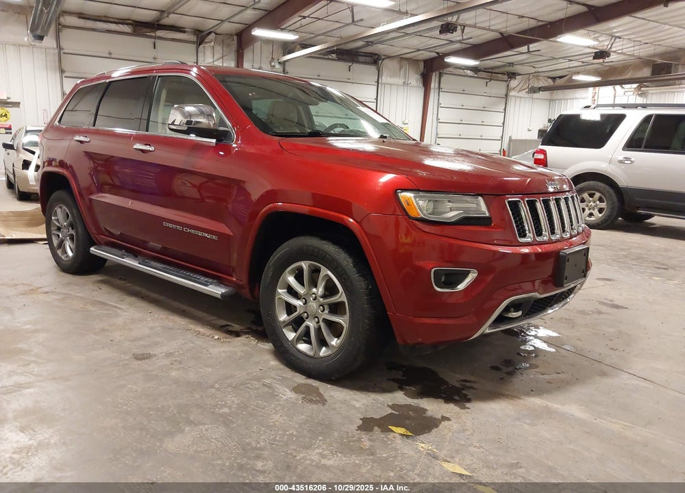 2014 JEEP GRAND CHEROKEE OVERLAND VIN: 1C4RJFCM8EC444092