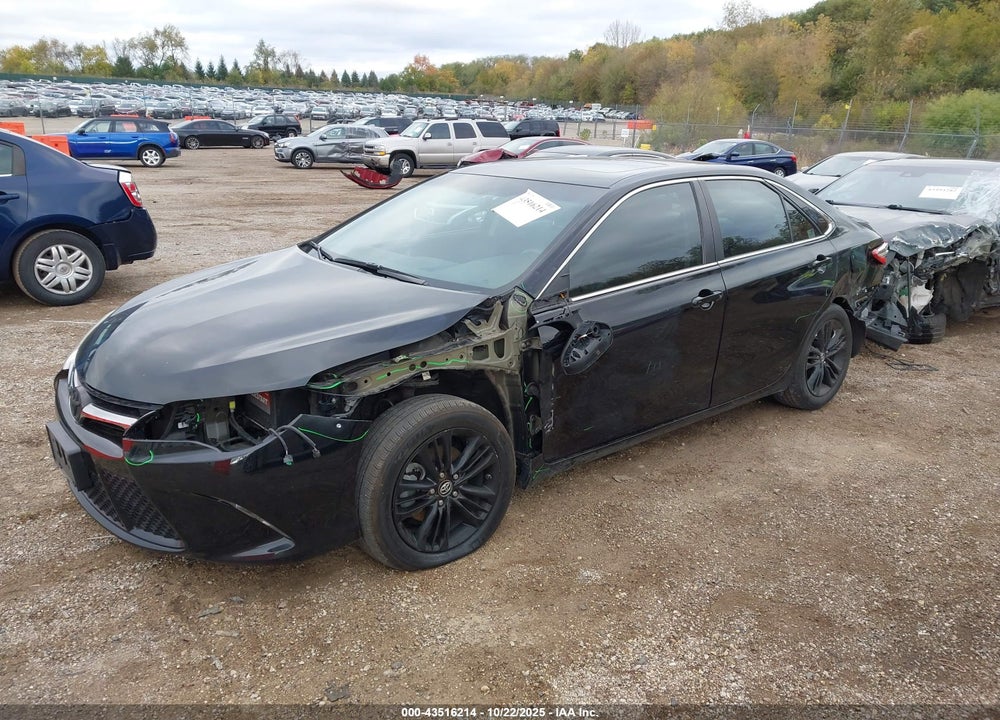2017 TOYOTA CAMRY SE VIN: 4T1BF1FK6HU628795