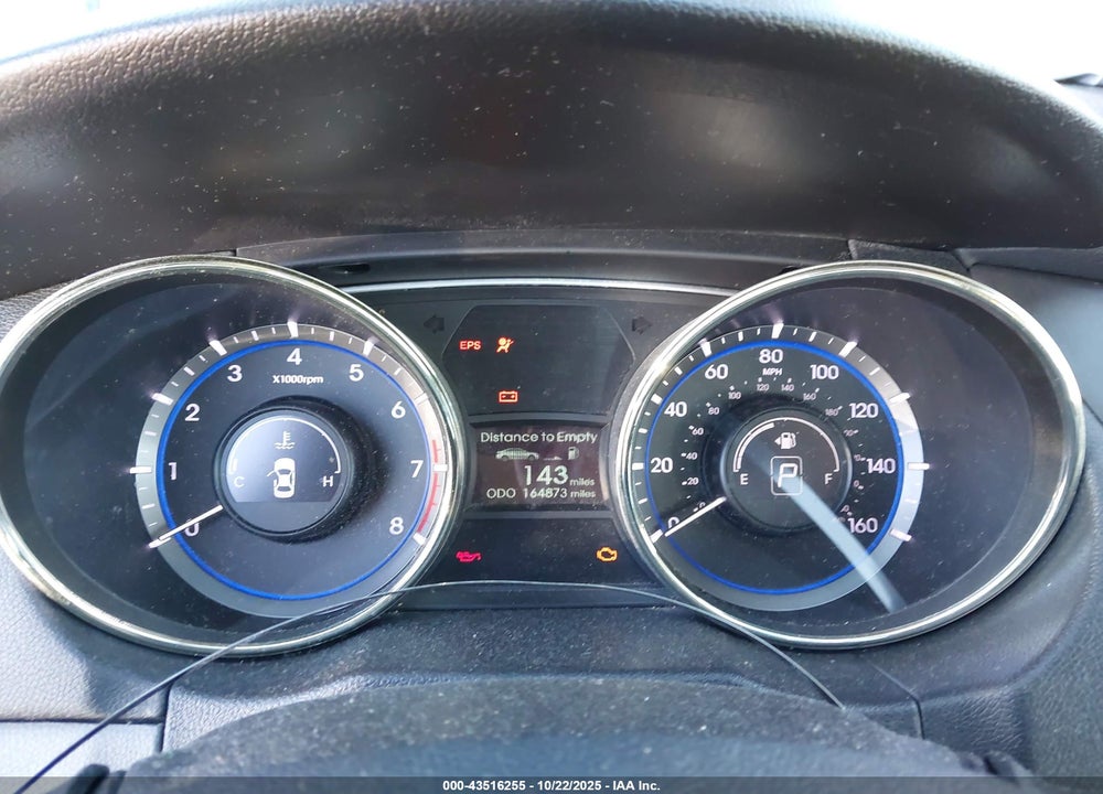 2012 HYUNDAI SONATA VIN: 5NPEB4AC9CH366398
