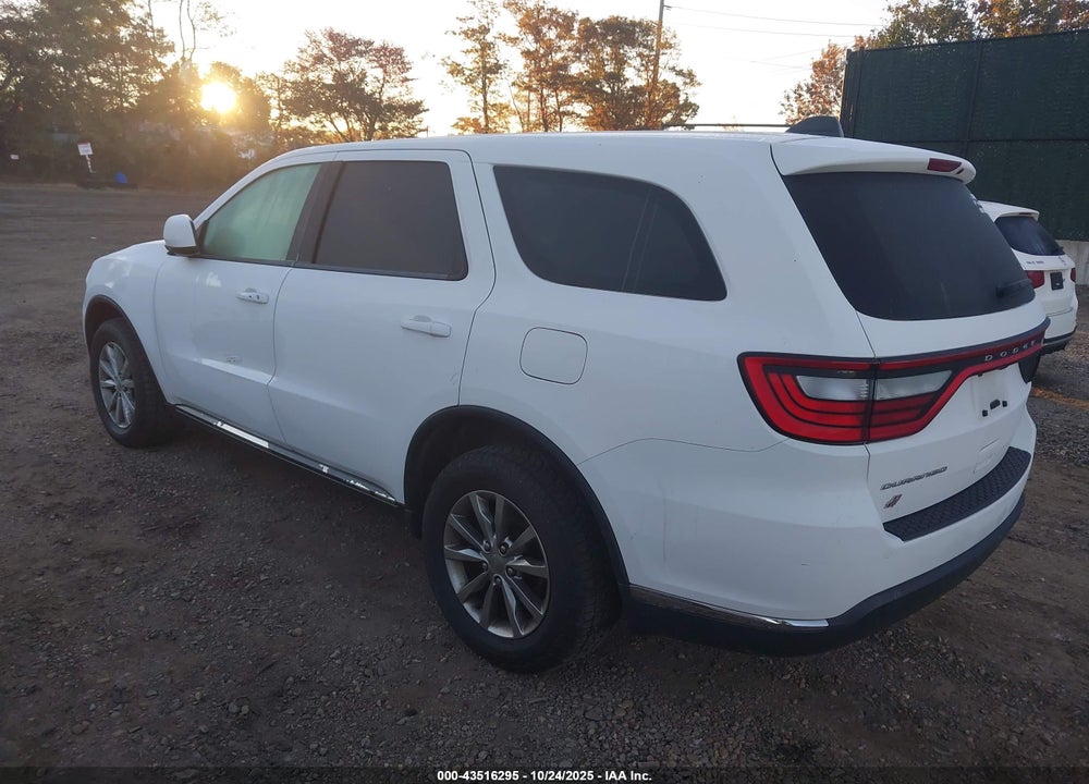2018 DODGE DURANGO VIN: 1C4RDJAG9JC276321