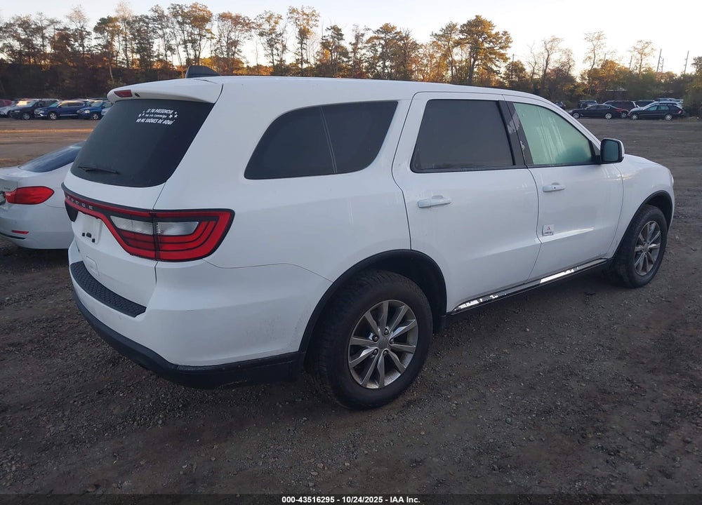 2018 DODGE DURANGO VIN: 1C4RDJAG9JC276321