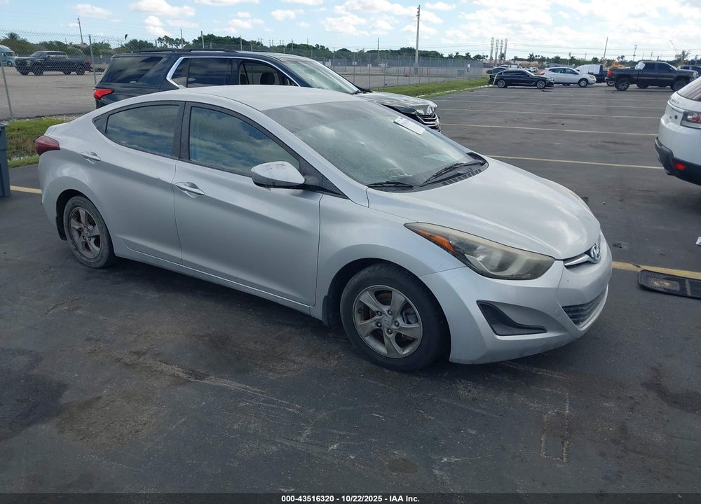 2015 HYUNDAI ELANTRA SE VIN: KMHDH4AE8FU378799