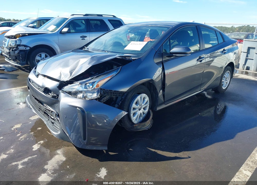 2022 TOYOTA PRIUS VIN: JTDKAMFU0N3187477