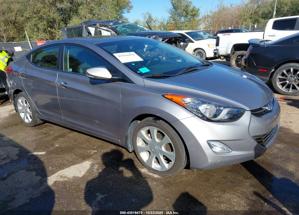 2012 HYUNDAI ELANTRA LIMITED (ULSAN PLANT) VIN: KMHDH4AE6CU478525