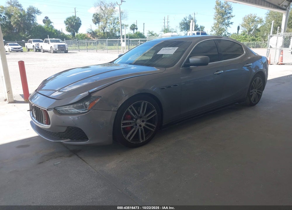 2015 MASERATI GHIBLI VIN: ZAM57XSA9F1146122