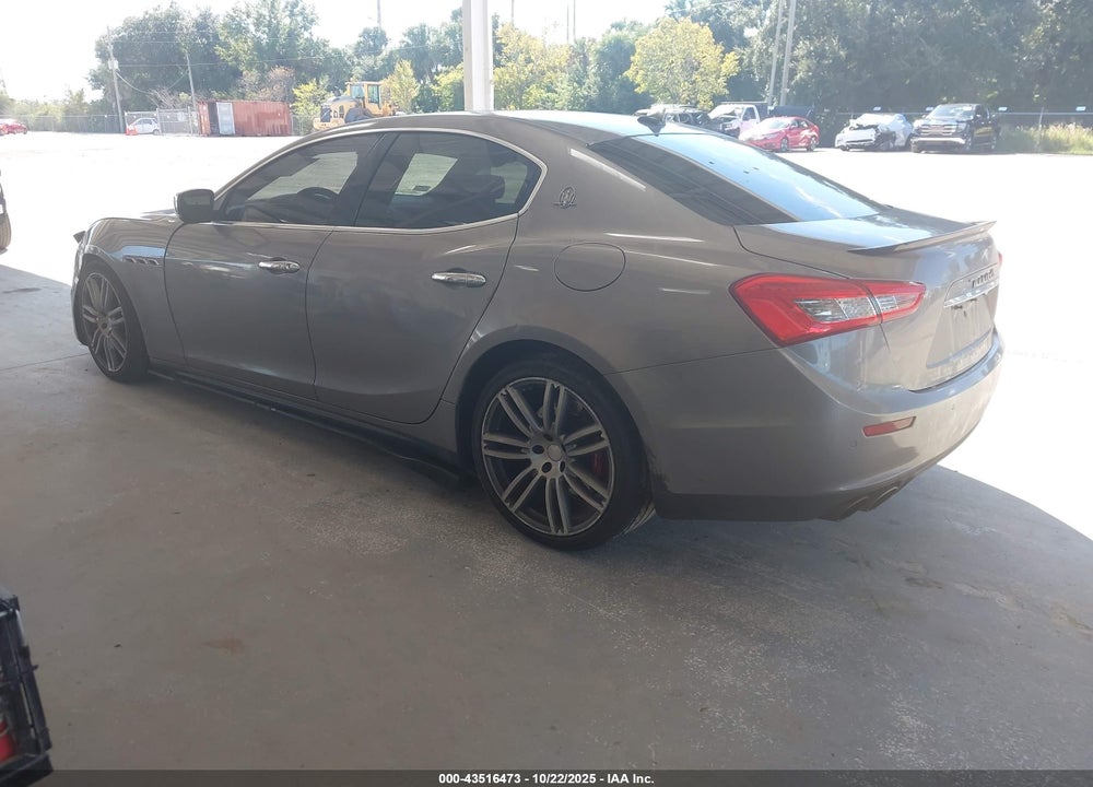 2015 MASERATI GHIBLI VIN: ZAM57XSA9F1146122