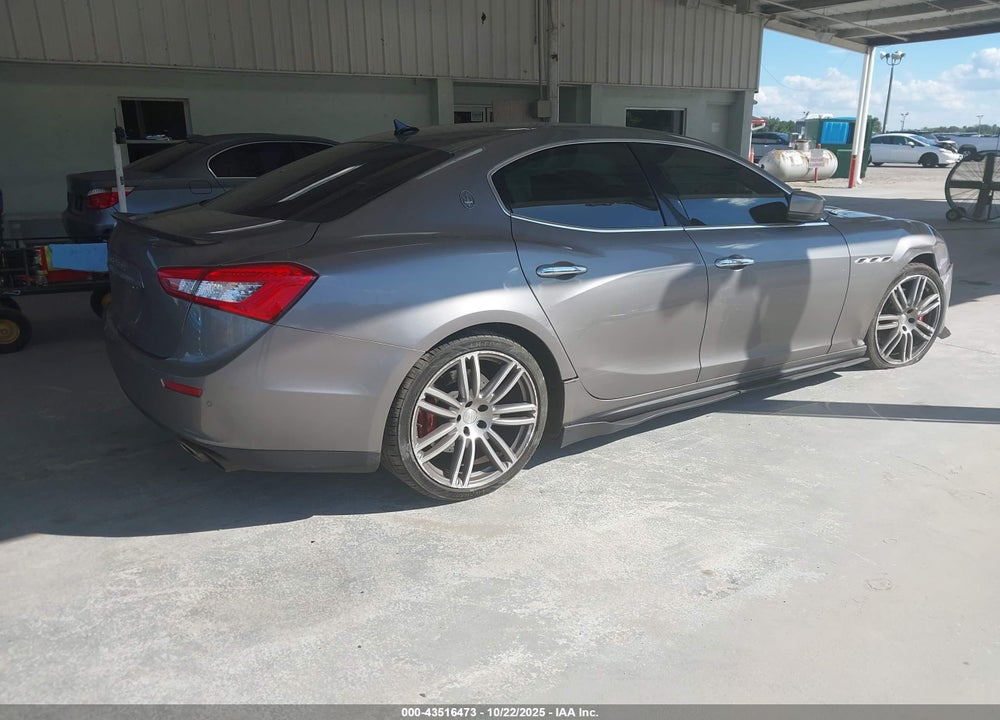 2015 MASERATI GHIBLI VIN: ZAM57XSA9F1146122