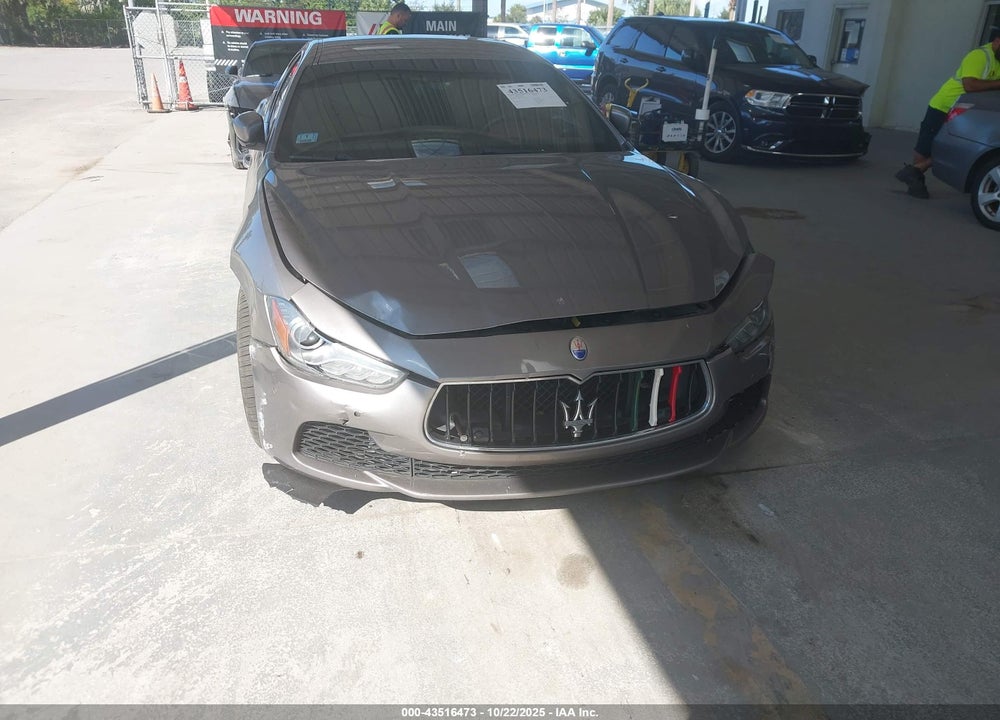 2015 MASERATI GHIBLI VIN: ZAM57XSA9F1146122