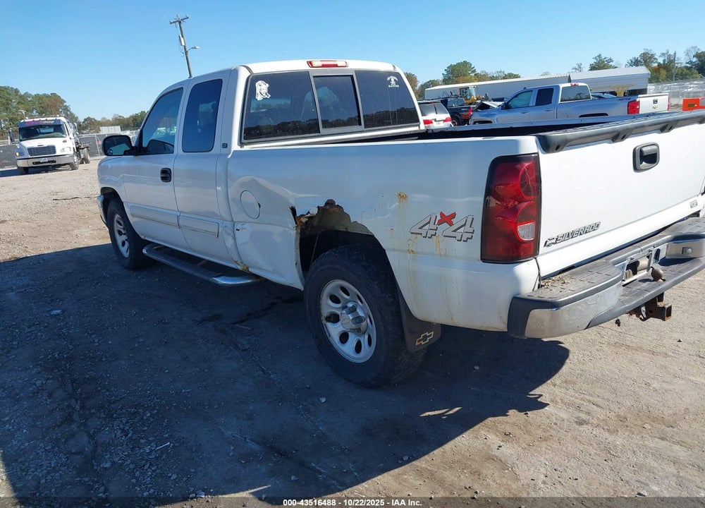 2007 CHEVROLET SILVERADO 1500 VIN: 1GCEK19B57Z105424