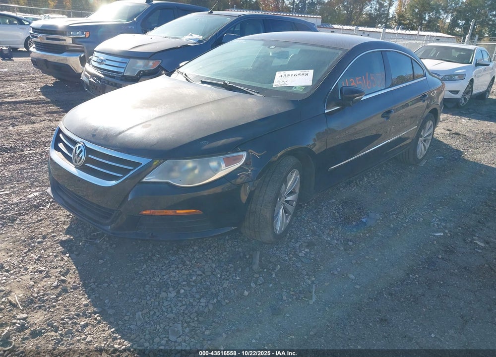 2011 VOLKSWAGEN CC VIN: WVWMP7AN0BE734238