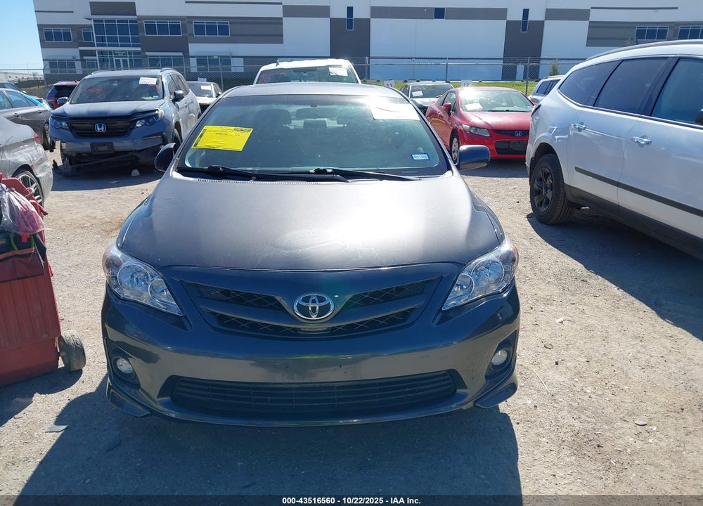 2012 TOYOTA COROLLA S VIN: 5YFBU4EEXCP019917