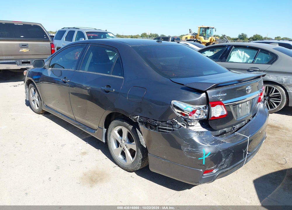 2012 TOYOTA COROLLA S VIN: 5YFBU4EEXCP019917