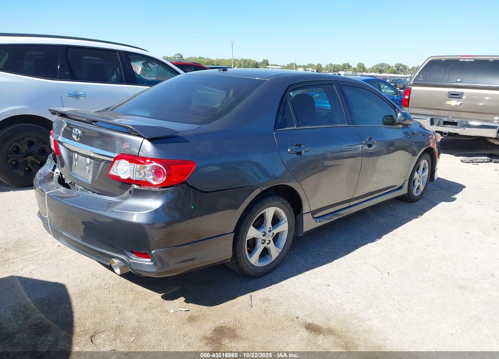 2012 TOYOTA COROLLA S VIN: 5YFBU4EEXCP019917