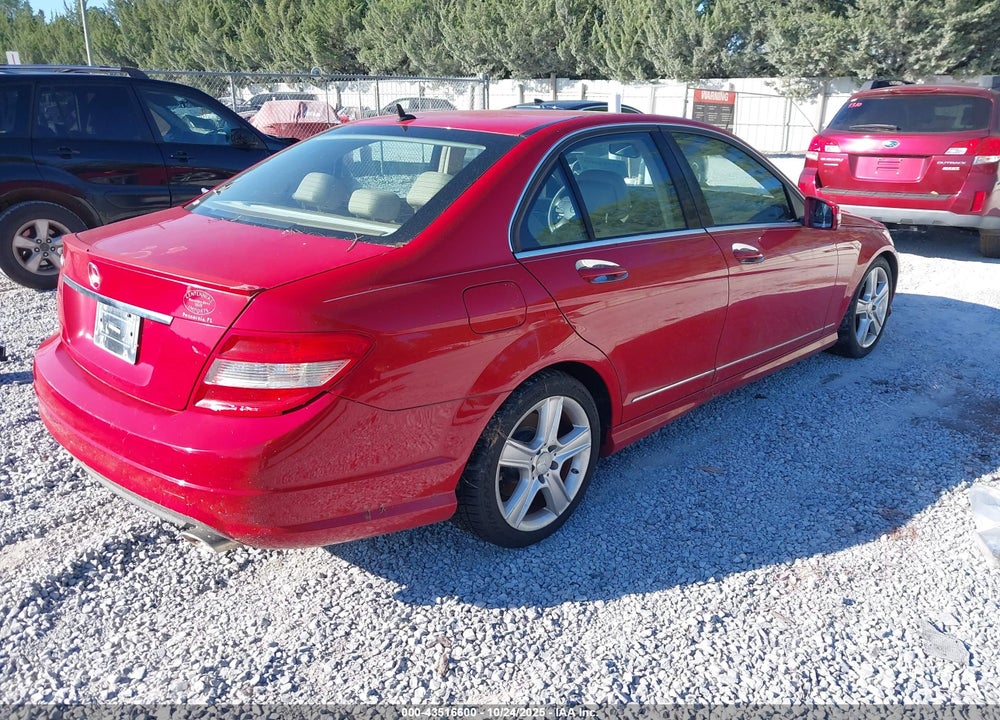 2011 MERCEDES-BENZ C 300 SPORT VIN: WDDGF5EB7BR135730