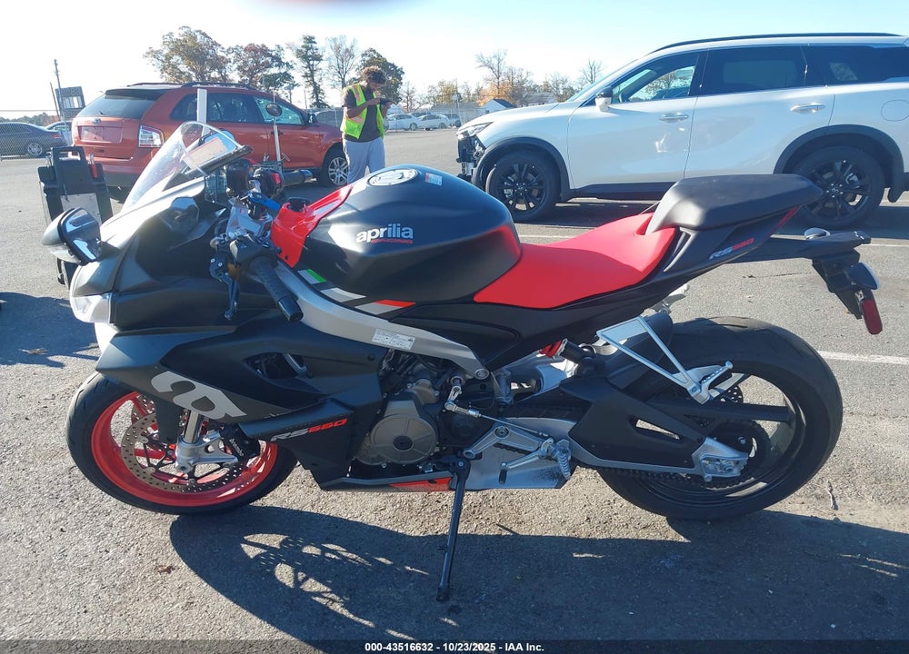 2022 APRILIA RS 660 VIN: ZD4KSUG06NS000584