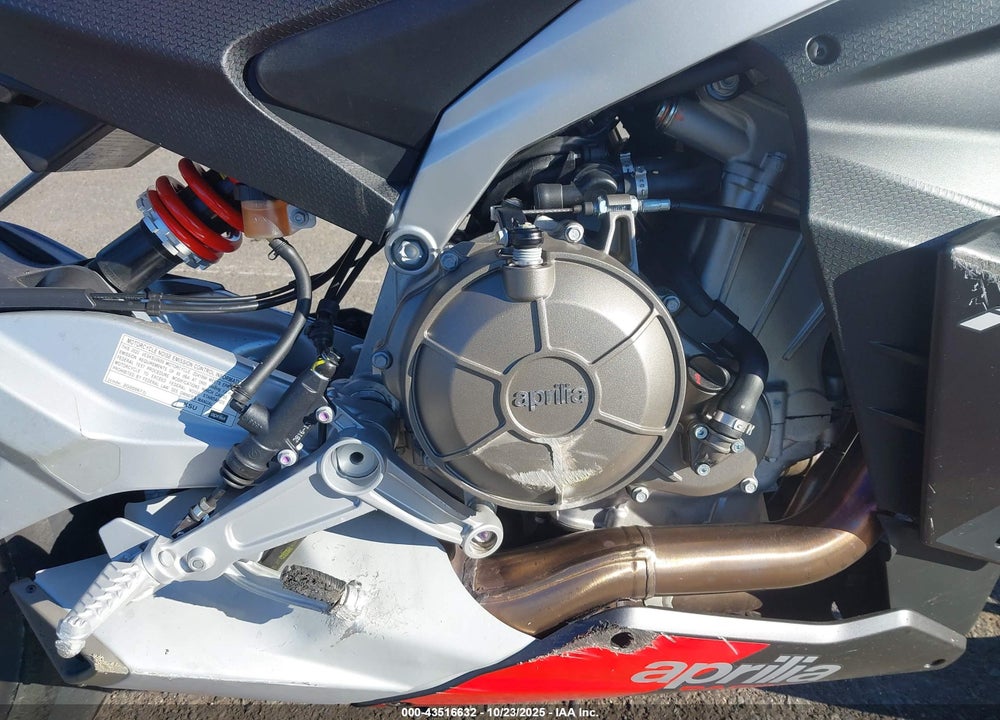 2022 APRILIA RS 660 VIN: ZD4KSUG06NS000584