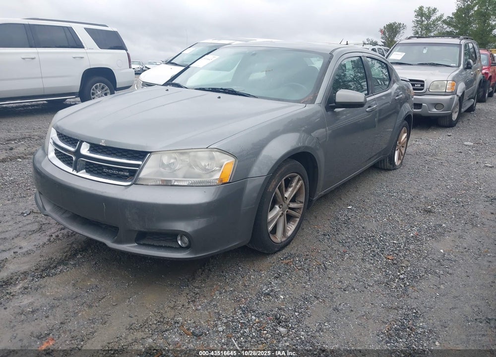 2011 DODGE AVENGER MAINSTREET VIN: 1B3BD1FG4BN622714