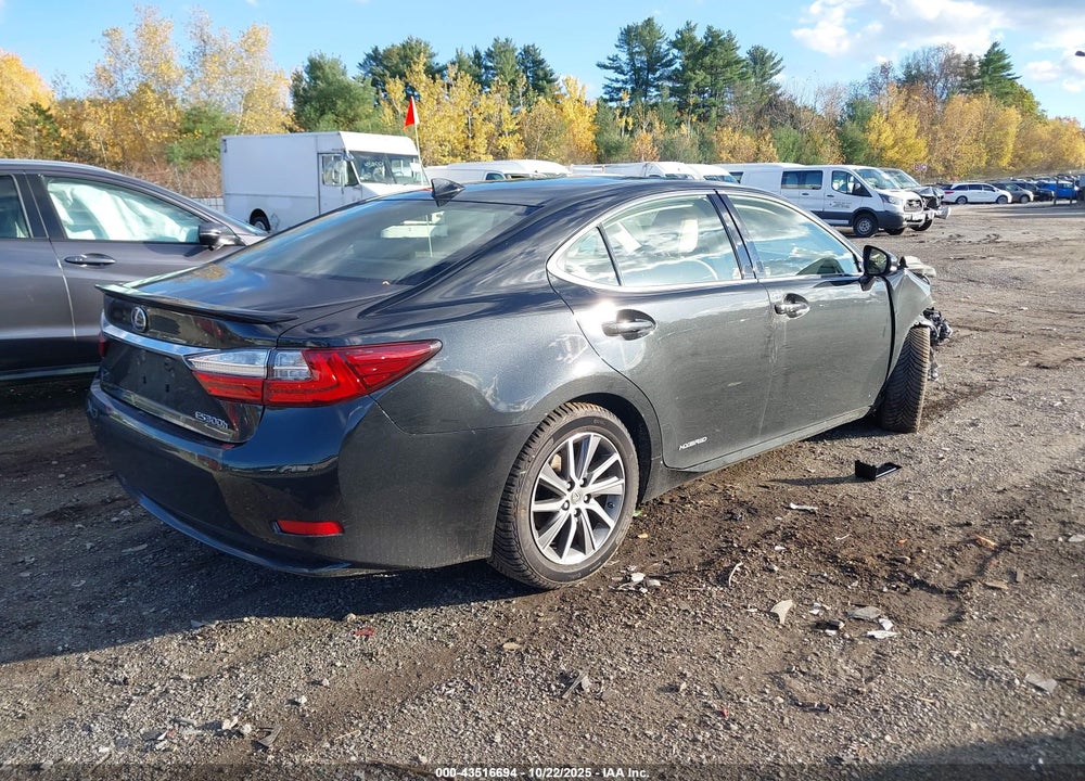 2018 LEXUS ES 300H VIN: JTHBW1GG4J2174318