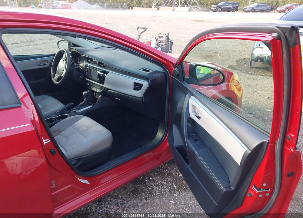 2014 TOYOTA COROLLA LE VIN: 2T1BURHEXEC088795