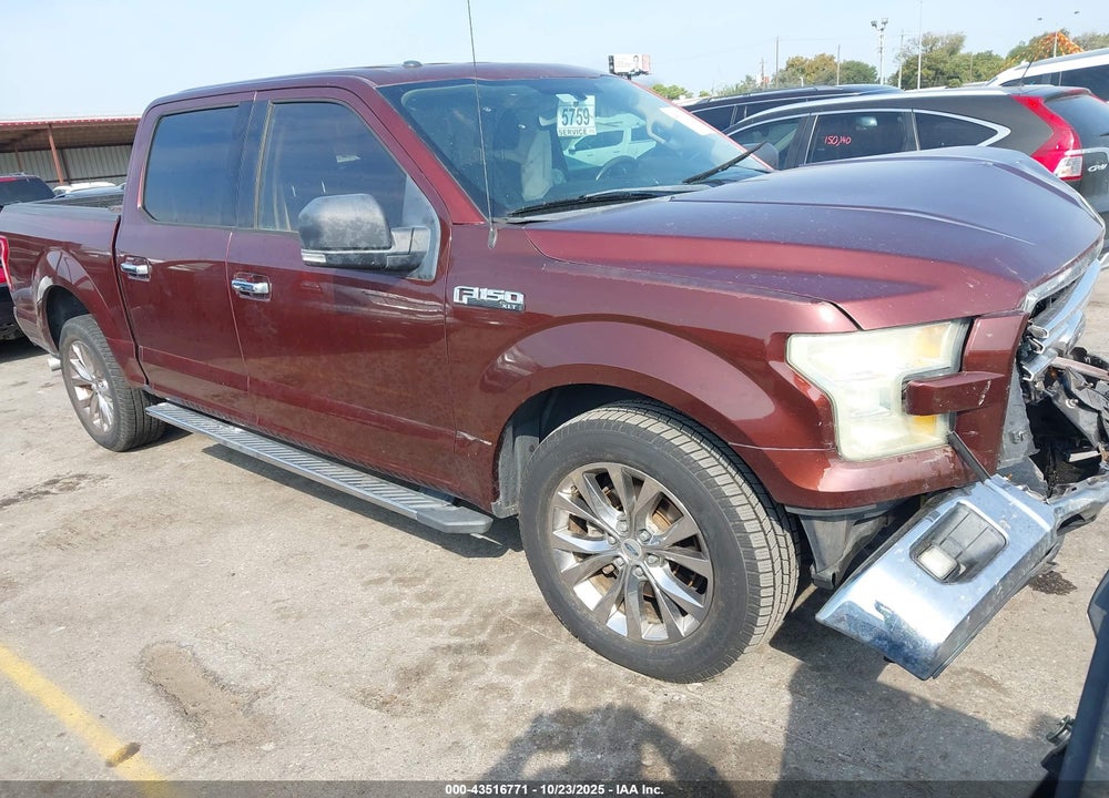 2015 FORD F-150 XLT VIN: 1FTEW1CF8FKE71031