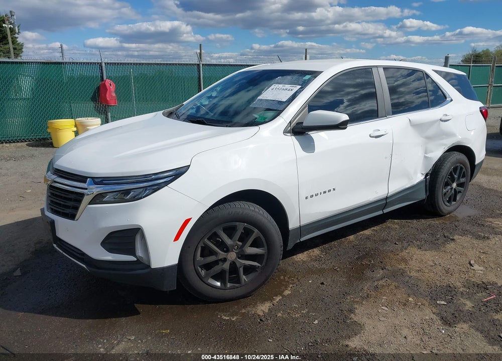2022 CHEVROLET EQUINOX AWD LT VIN: 3GNAXUEV6NL219266
