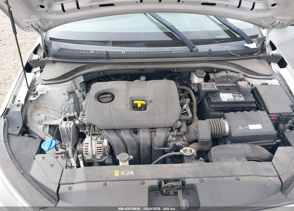 2019 HYUNDAI ELANTRA VIN: 5NPD74LF0KH443484