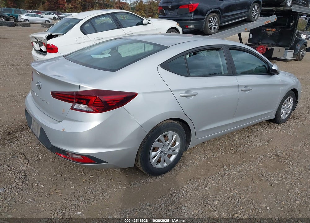 2019 HYUNDAI ELANTRA VIN: 5NPD74LF0KH443484