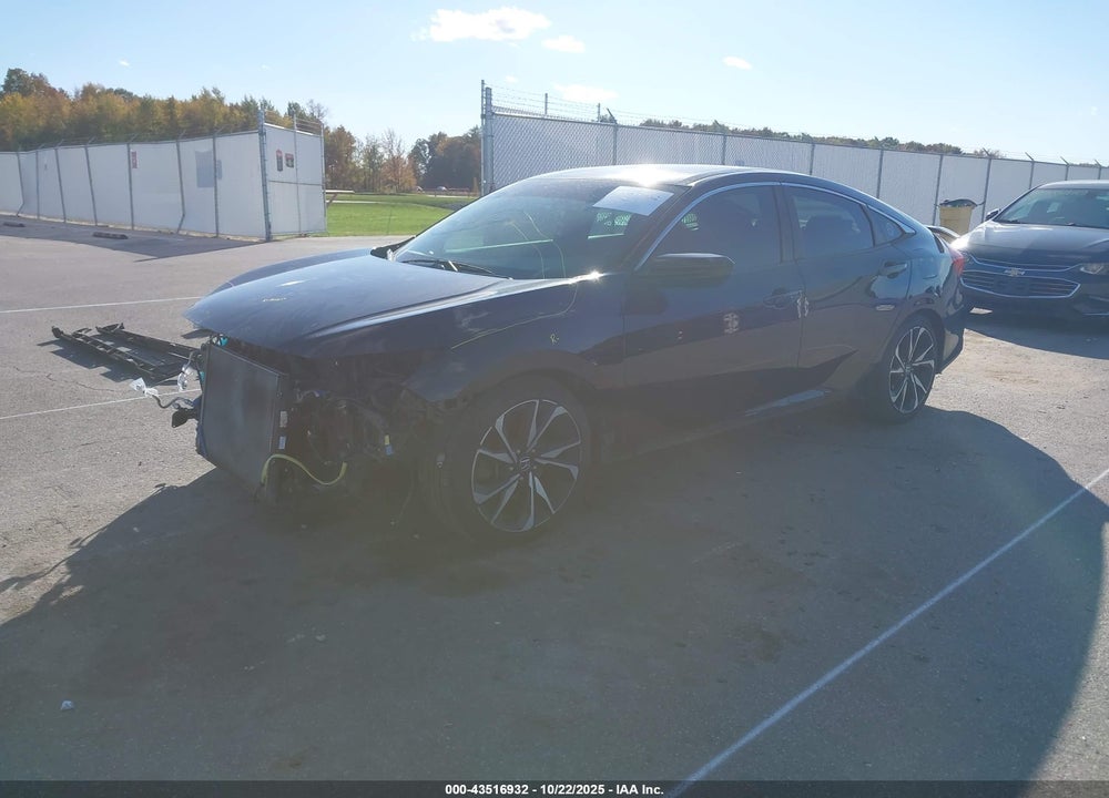 2018 HONDA CIVIC SI VIN: 2HGFC1E55JH704057