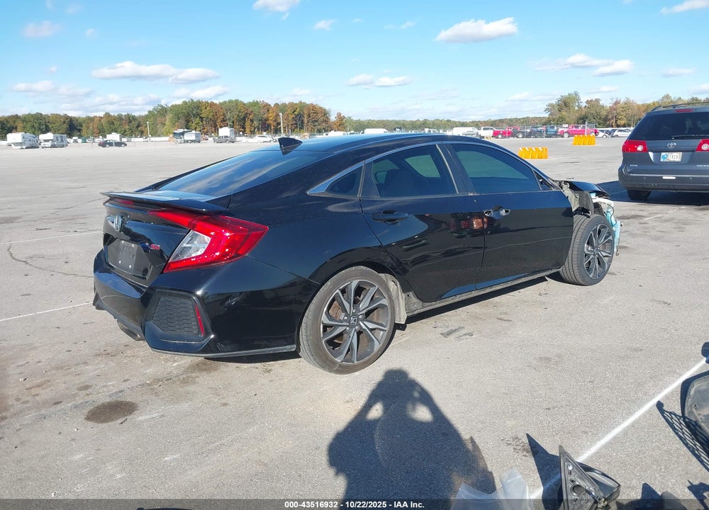2018 HONDA CIVIC SI VIN: 2HGFC1E55JH704057