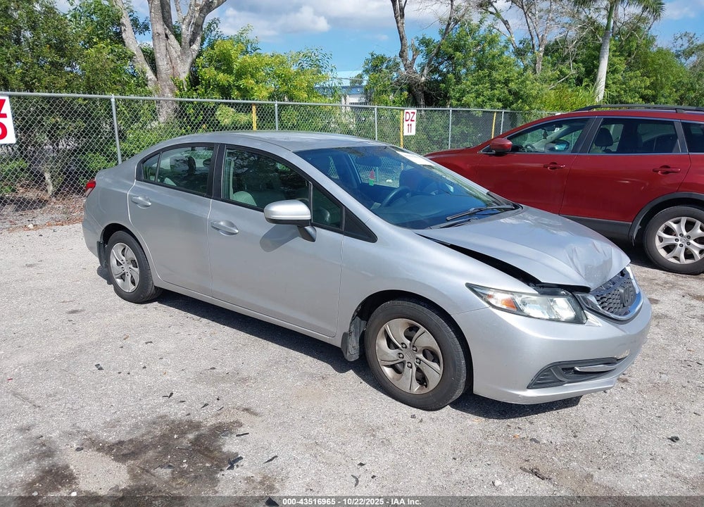 2015 HONDA CIVIC LX VIN: 19XFB2F5XFE263664