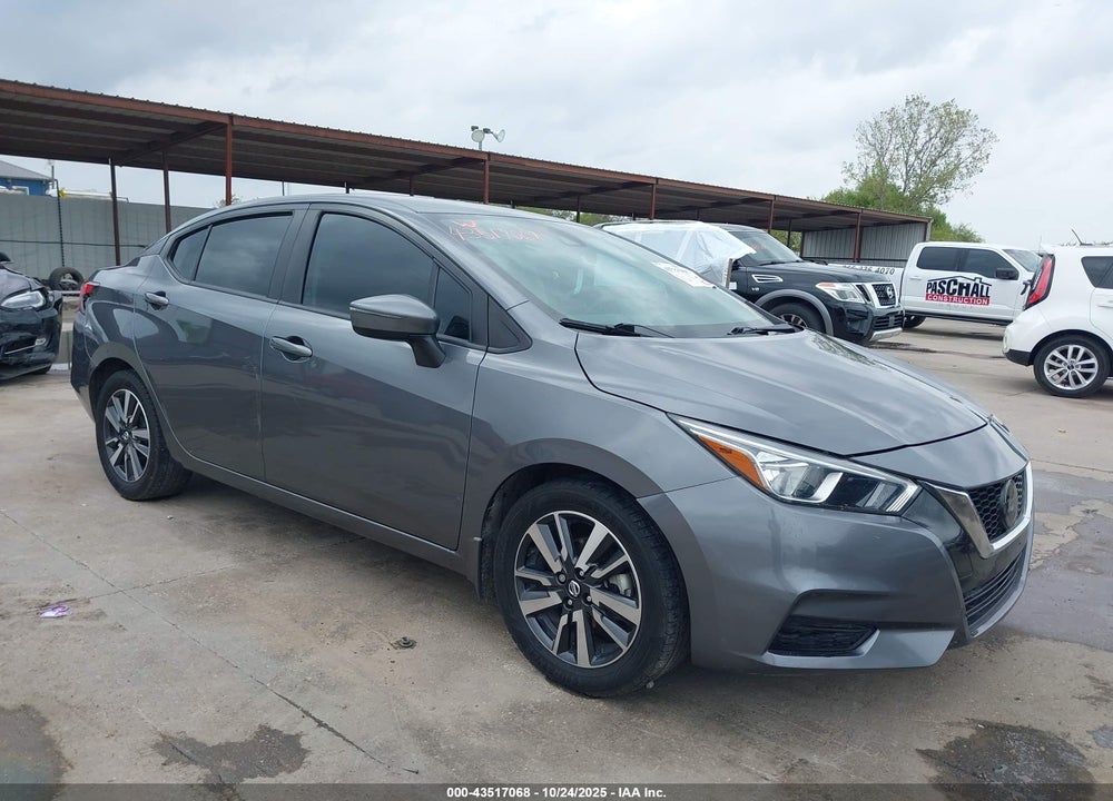 2021 NISSAN VERSA SV XTRONIC CVT VIN: 3N1CN8EV4ML823401