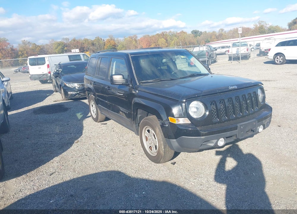 2017 JEEP PATRIOT SPORT FWD VIN: 1C4NJPBA4HD122835