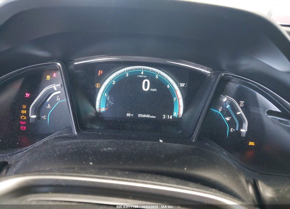 2018 HONDA CIVIC EX VIN: SHHFK7H50JU208538