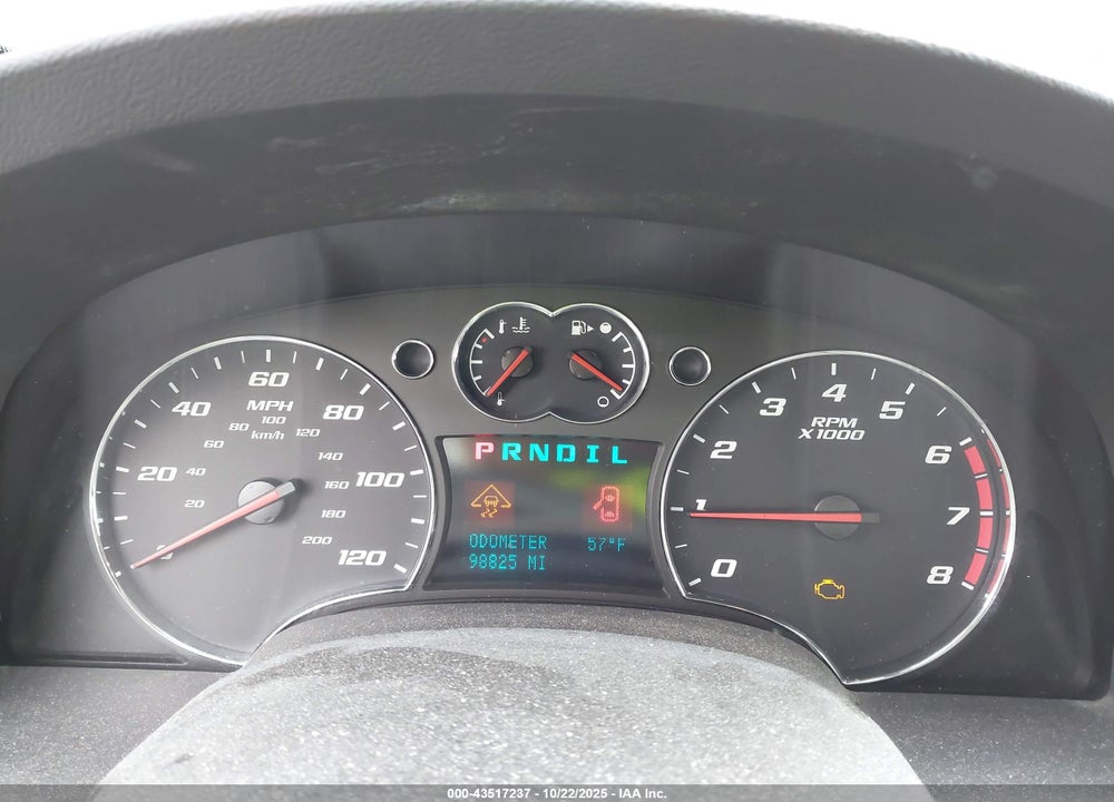 2007 CHEVROLET EQUINOX VIN: 2CNDL23F576225757
