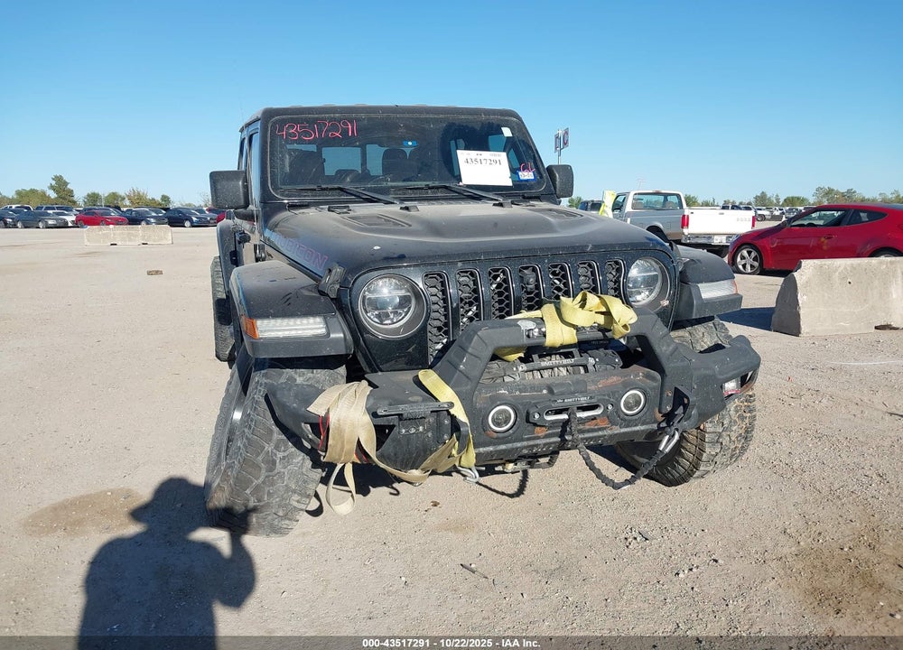 2020 JEEP GLADIATOR VIN: 1C6JJTBG7LL122765