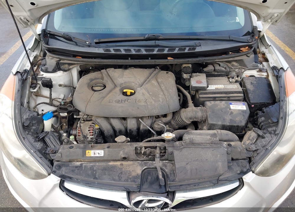 2012 HYUNDAI ELANTRA GLS (ULSAN PLANT) VIN: KMHDH4AE2CU323065