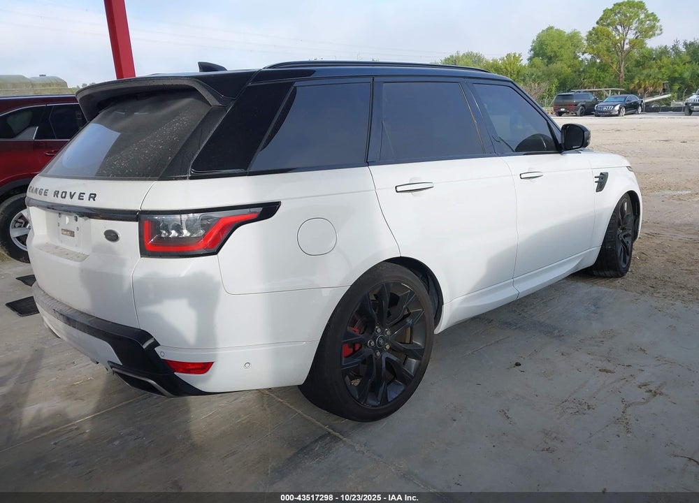 2021 LAND ROVER RANGE ROVER SPORT HST MHEV VIN: SALWS2RU9MA783978