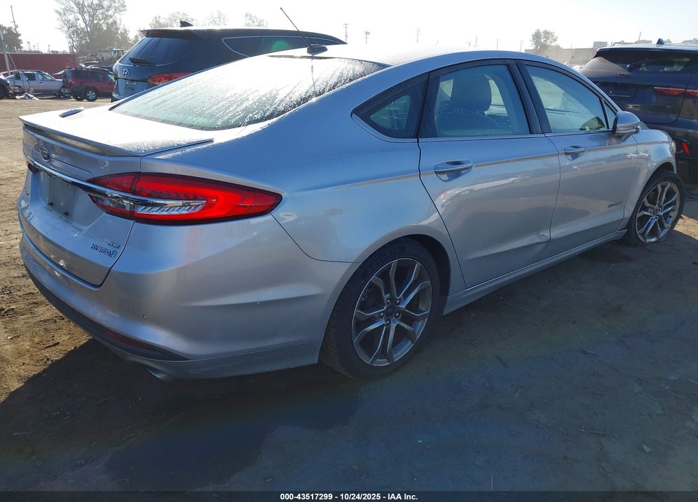 2017 FORD FUSION HYBRID SE VIN: 3FA6P0LUXHR301137