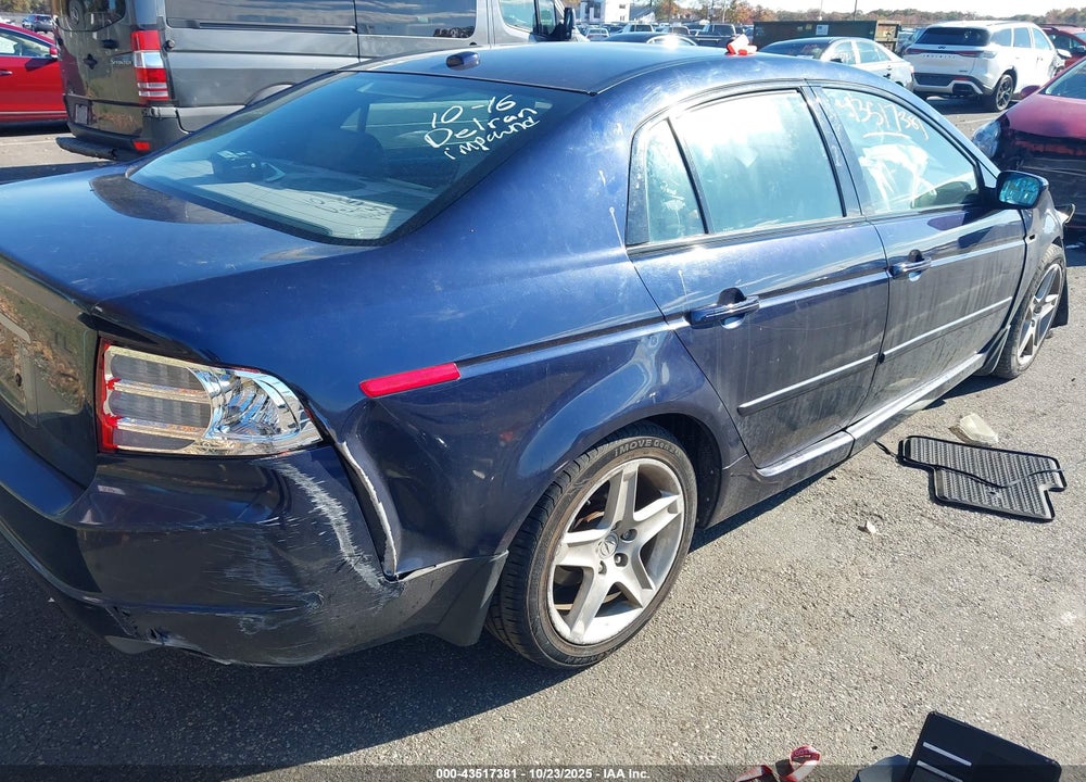 2006 ACURA TL VIN: 19UUA66296A043962
